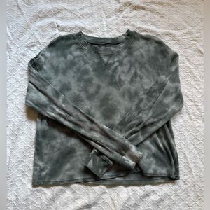 Wild Fable Olive Green Waffle Knit Top